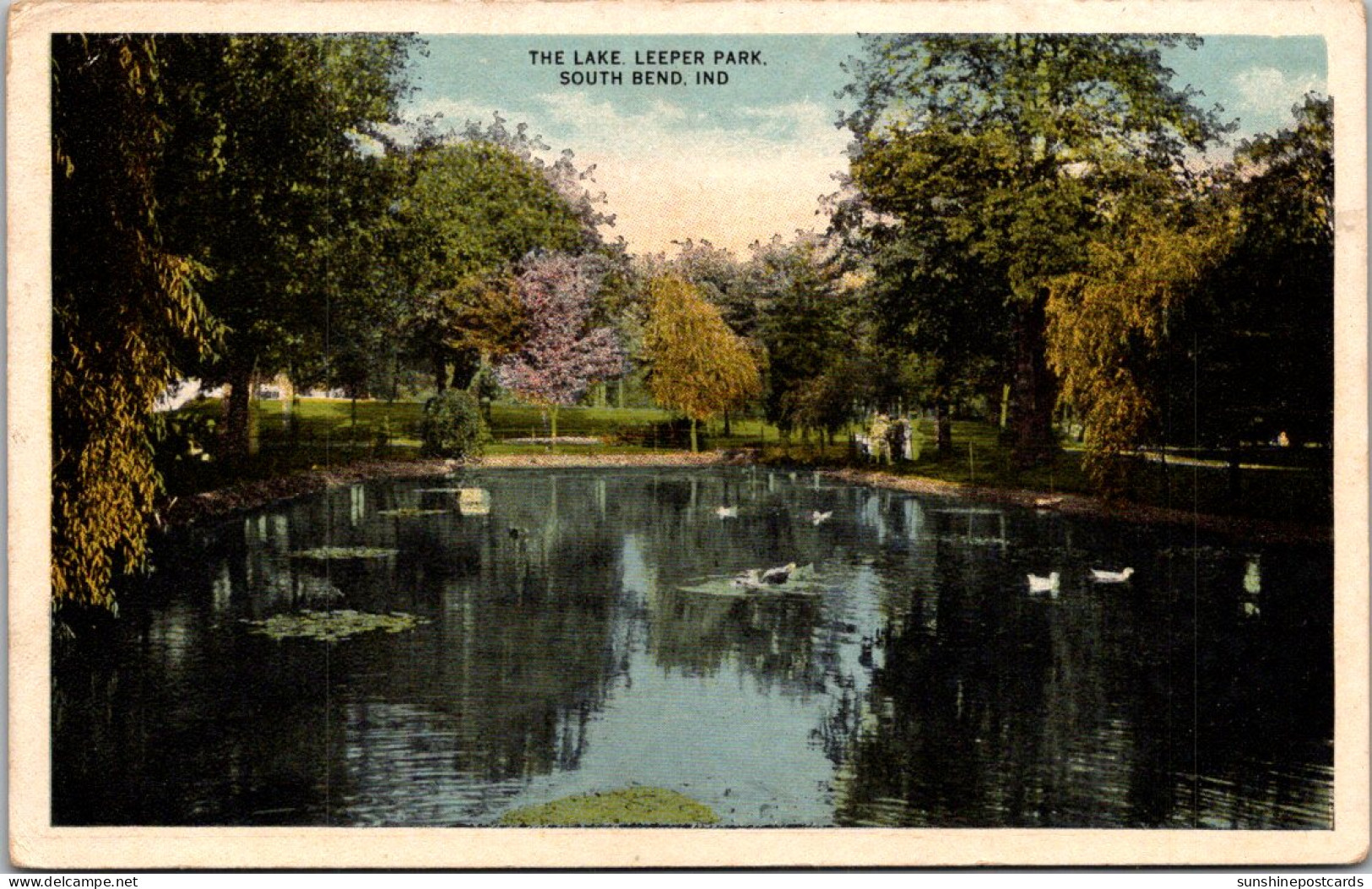 Indiana South Bend Leeper Park The Lake - South Bend