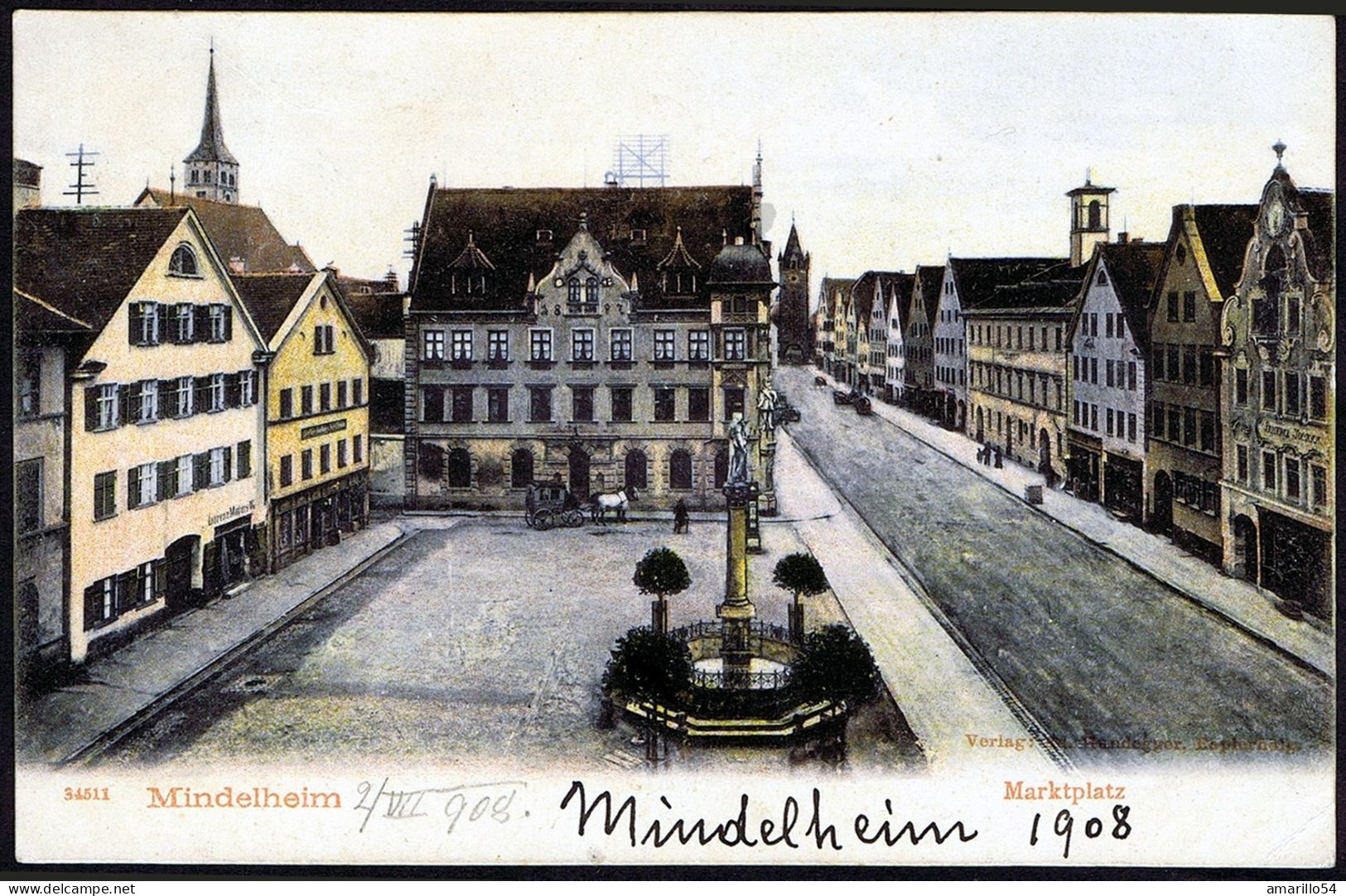 RAR AK PC Mindelheim - Marktplatz - Mindelheim