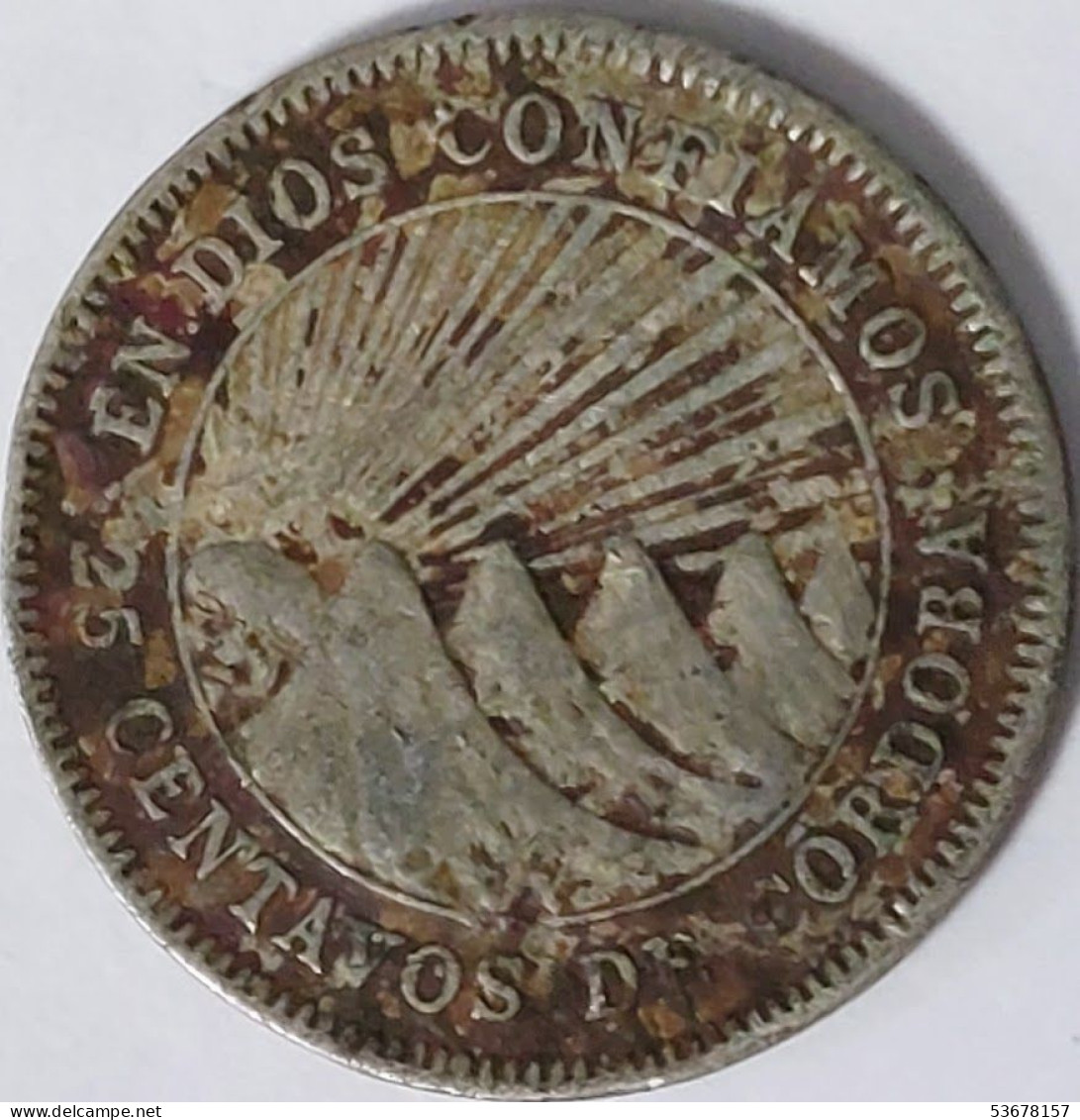 Nicaragua - 25 Centavos 1964, KM# 18.2 (#2104) - Nicaragua