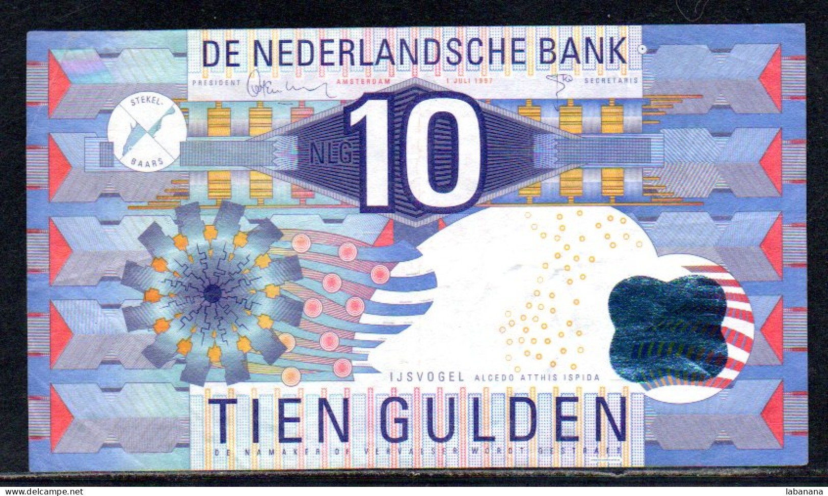 659-Pays-Bas 10 Gulden 1997 - 106 - 10 Gulden