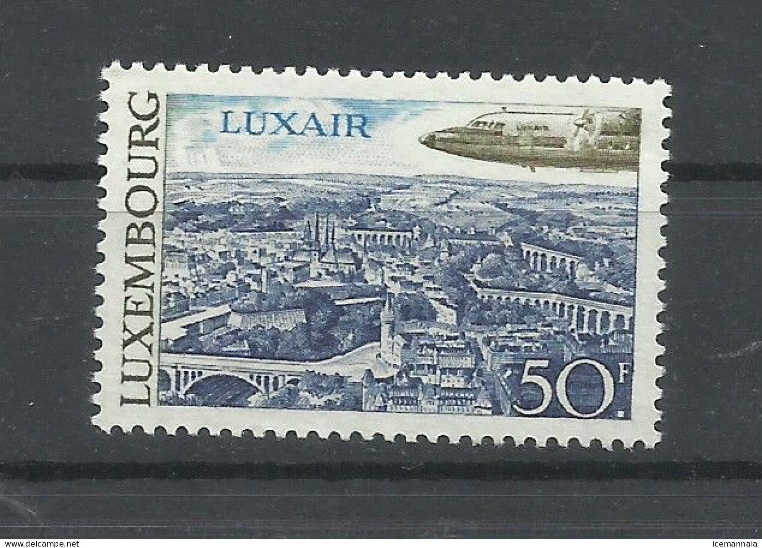 LUXEMBURGO  YVERT   AEREO  21    MNH  ** - Nuovi