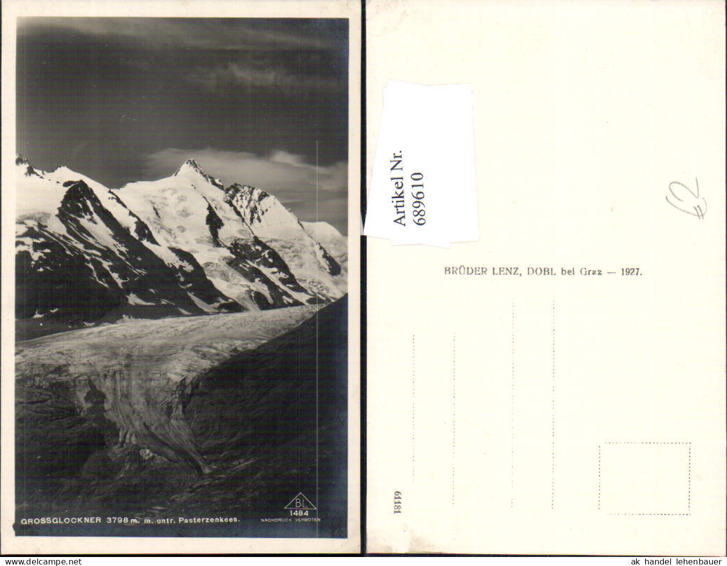 689610 Grossglockner B. Heiligenblut - Heiligenblut