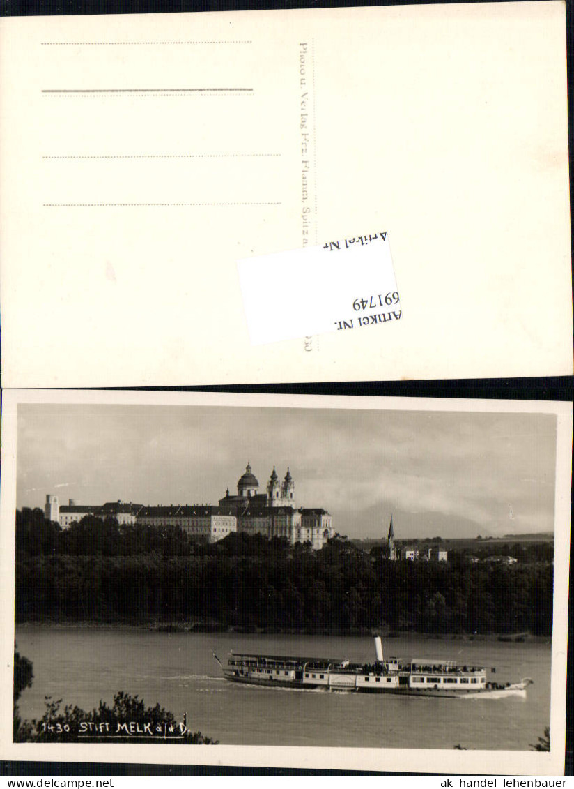 691749 Melk An Der Donau Dampfer Franz Schubert Schiff - Melk