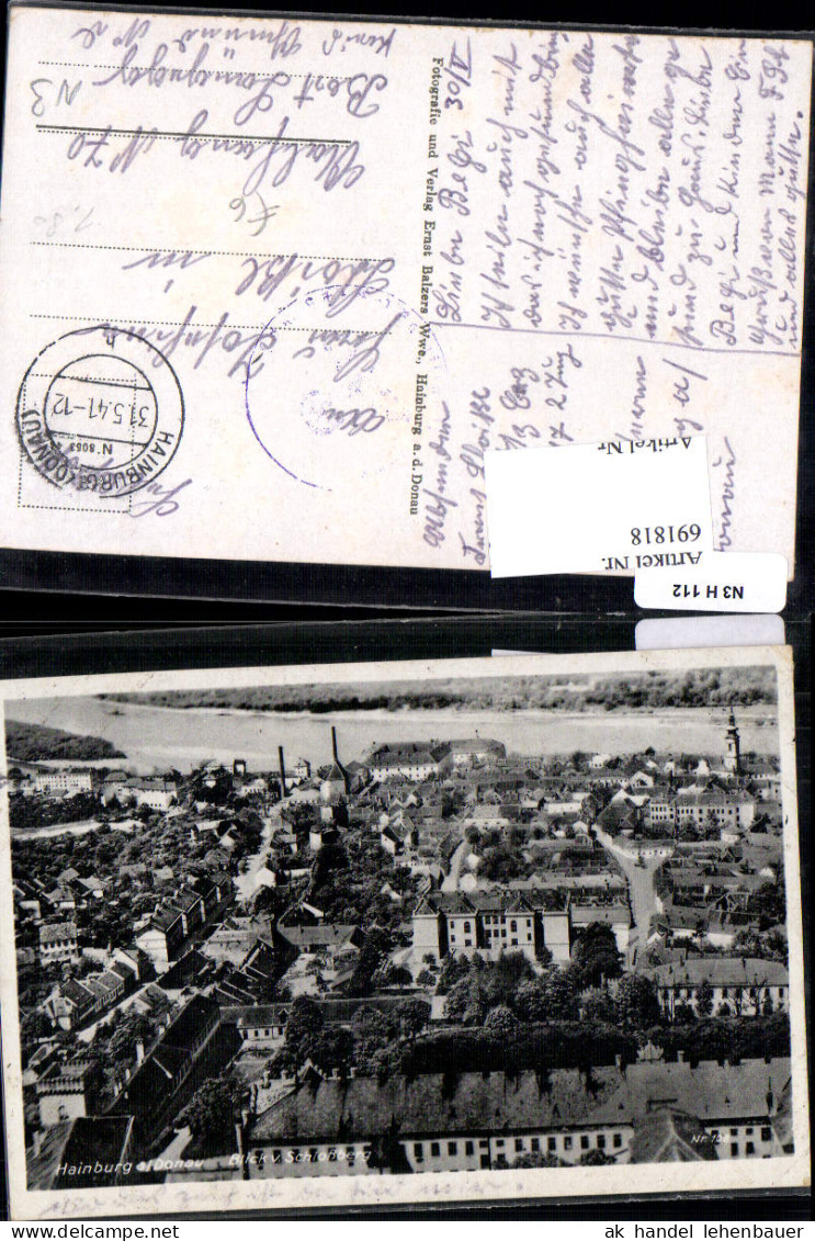 691818 Hainburg An Der Donau Feldpost Aalfang Langegg Gmünd Kreis - Hainburg