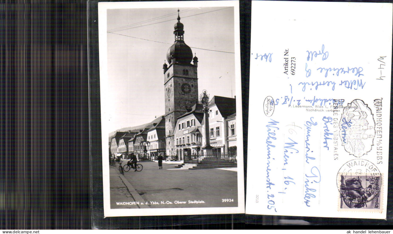 692273 Waidhofen An Der Ybbs Oberer Stadtplatz - Waidhofen An Der Ybbs