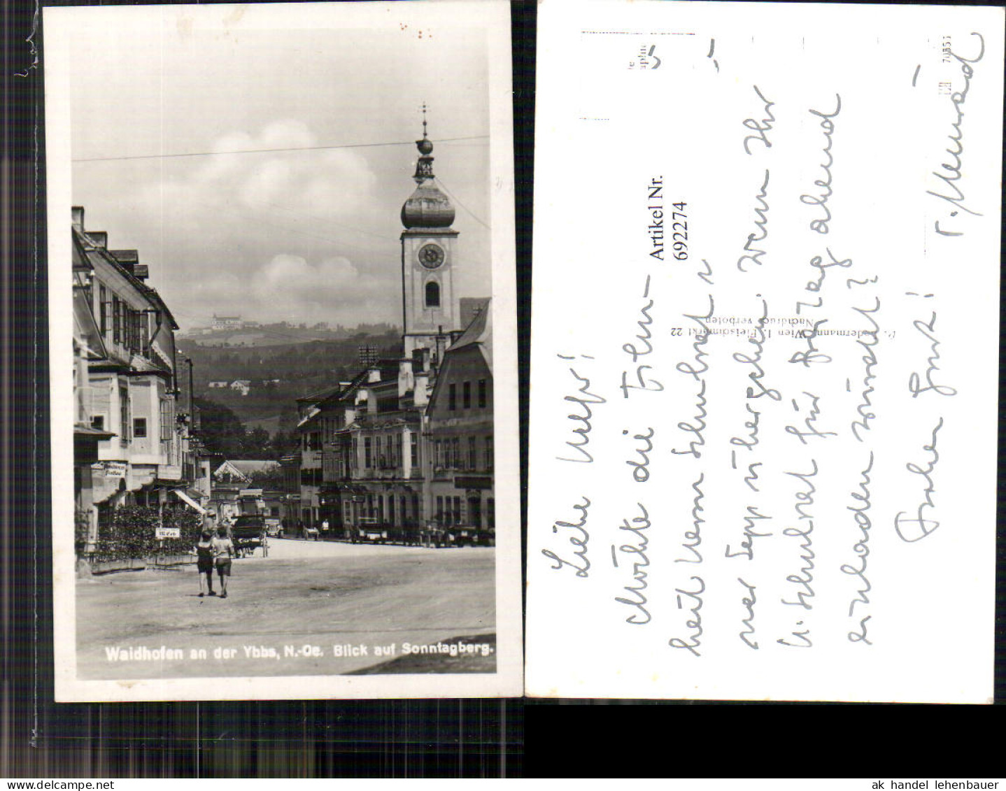 692274 Waidhofen An Der Ybbs Stadtplatz Partie - Waidhofen An Der Ybbs