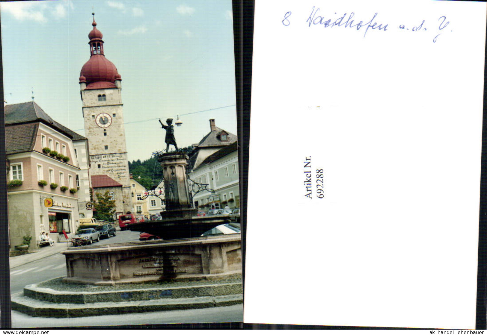 692288 Waidhofen An Der Ybbs Foto Keine AK Freisingerberg Brunnen - Waidhofen An Der Ybbs