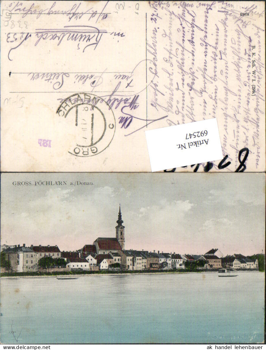 692547 Gross Pöchlarn An Der Donau 1912 - Pöchlarn