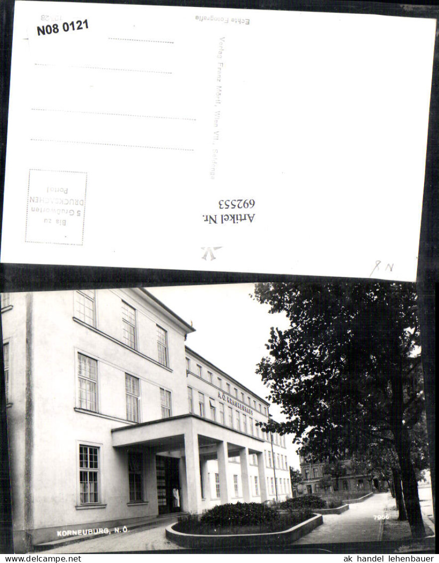 692553 Korneuburg A. Ö. Krankenhaus - Korneuburg