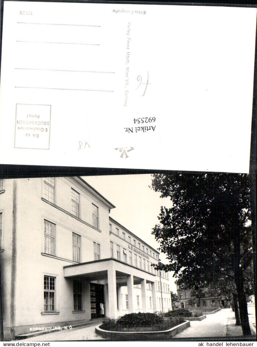 692554 Korneuburg A. Ö. Krankenhaus - Korneuburg