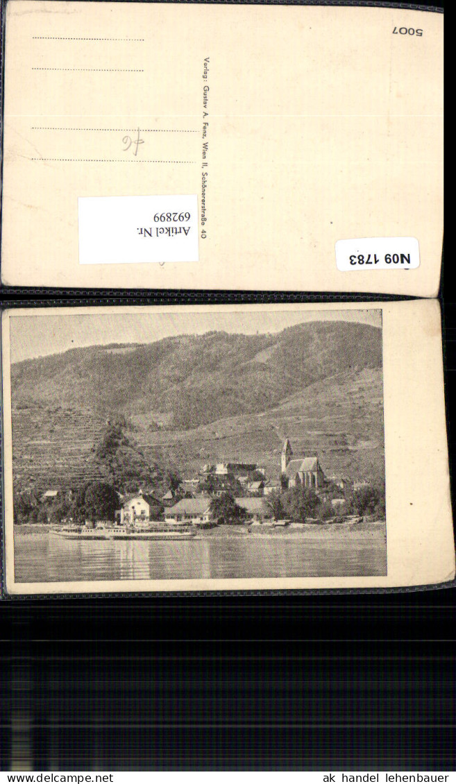 692899 Künstler AK Spitz An Der Donau Wachau - Wachau