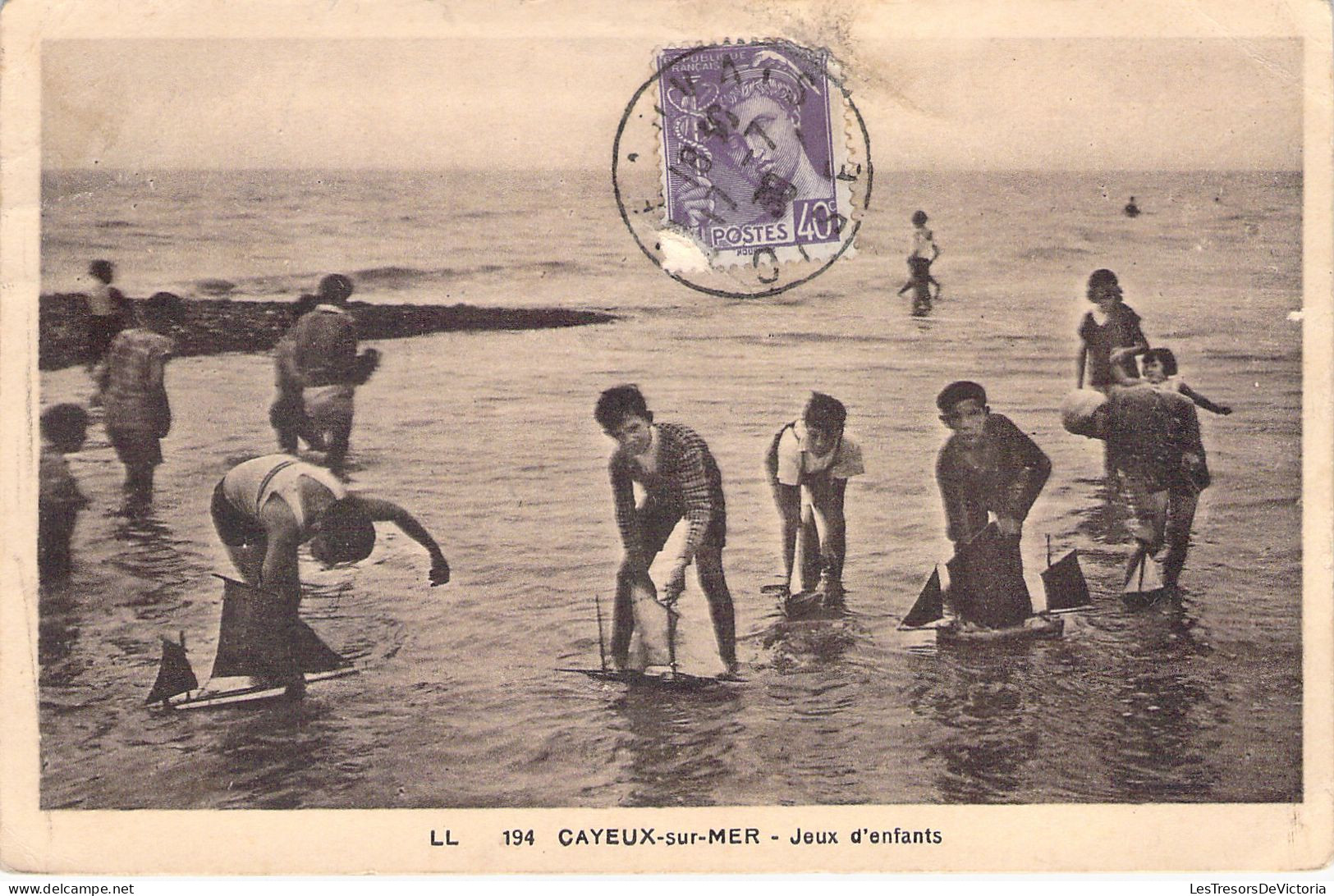 FRANCE - 80 - CAYEUX SUR MER - Jeux D'enfants - Cartes Postales Anciennes - Cayeux Sur Mer