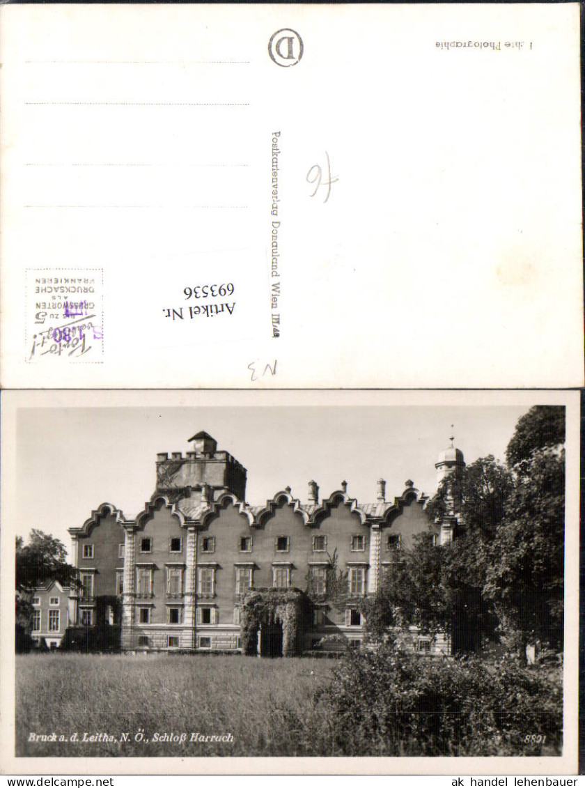 693536 Bruck An Der Leitha Schloss Harrach - Bruck An Der Leitha