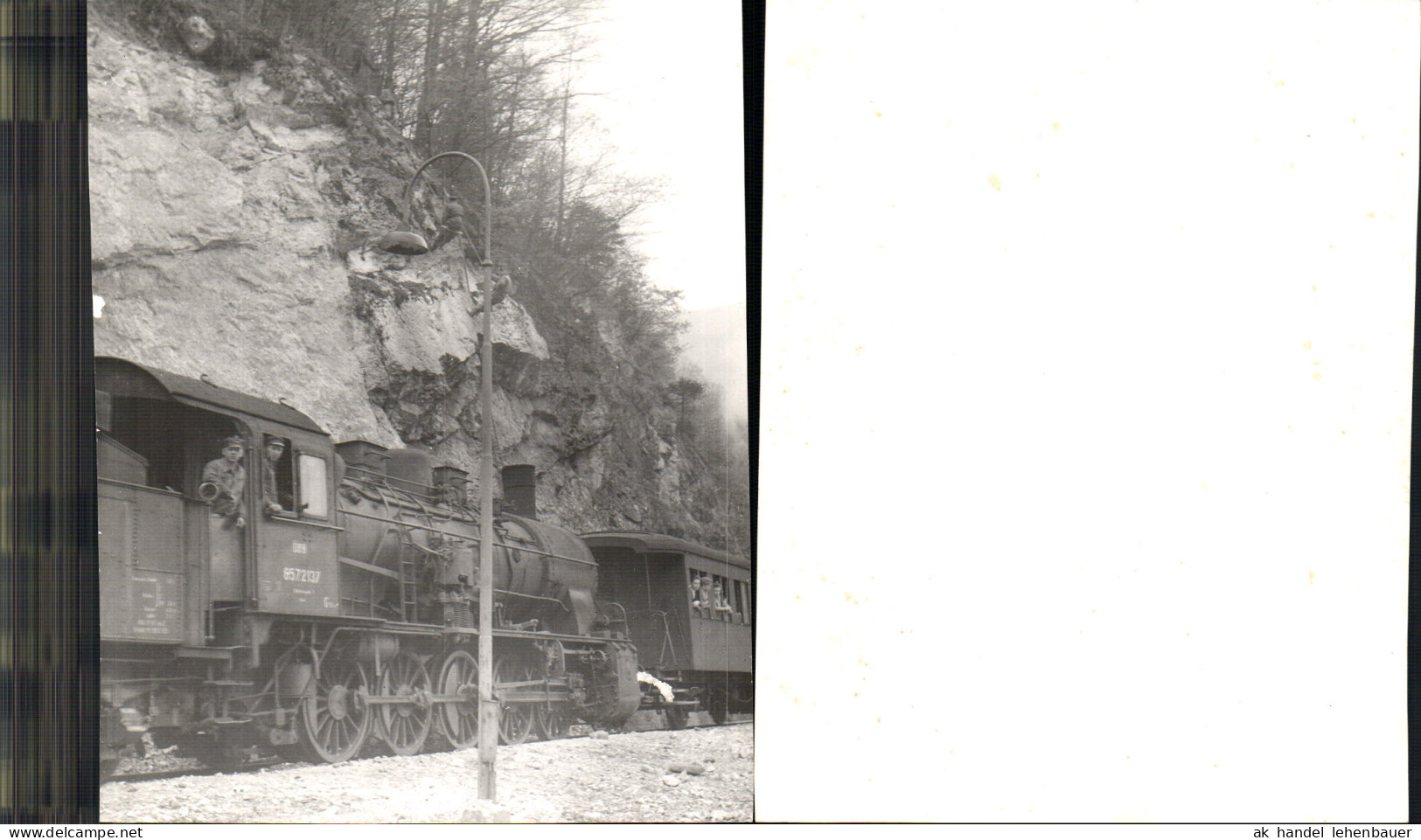 Foto Waidhofen An Der Ybbs Ybbstalbahn Sicherungsarbeiten Lokomotive Zug ÖBB Triebwagen Dampflok - Waidhofen An Der Ybbs