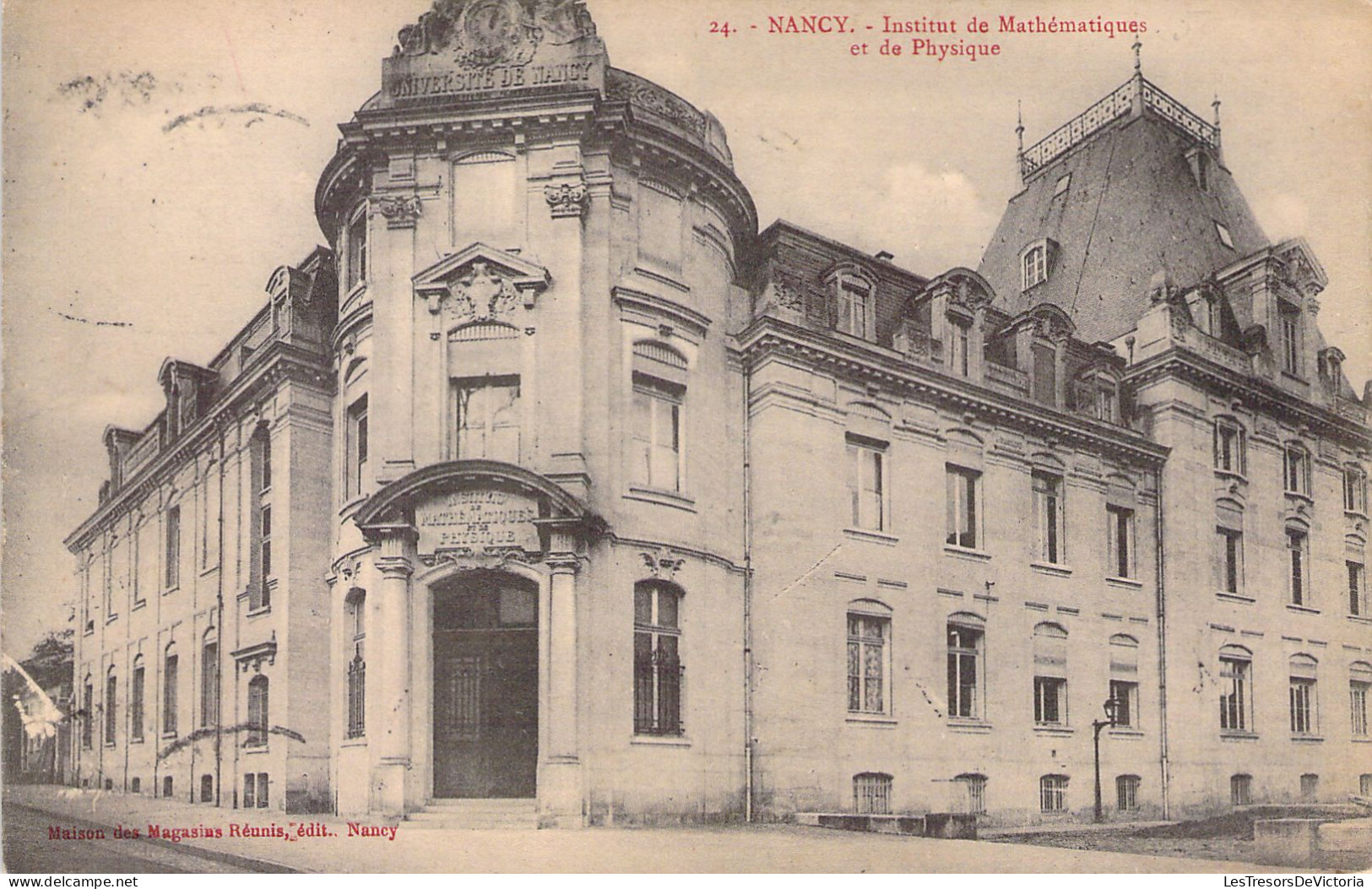 FRANCE - 54 - NANCY - Institut De Mathématiques Et De Physique - Cartes Postales Anciennes - Nancy