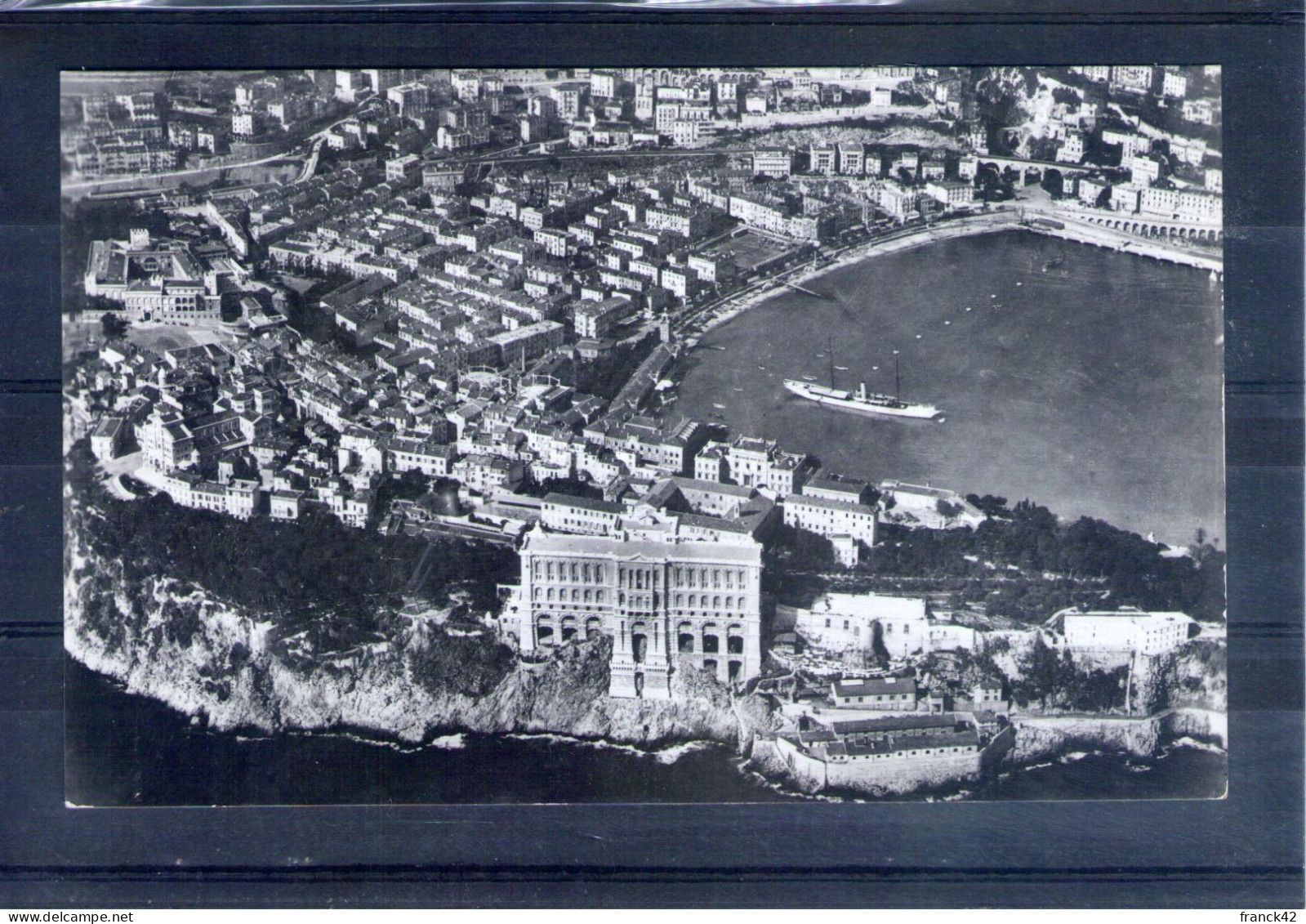 Monaco. Musée Océanographique. Vue Aérienne. Cpsm Petit Format - Oceanographic Museum