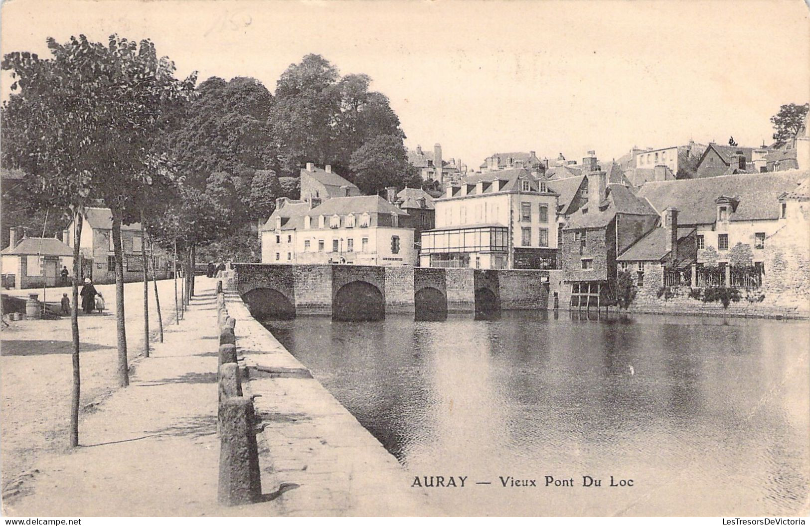 FRANCE - 56 - AURAY - Vieux Pont Du Loc - Cartes Postales Anciennes - Auray