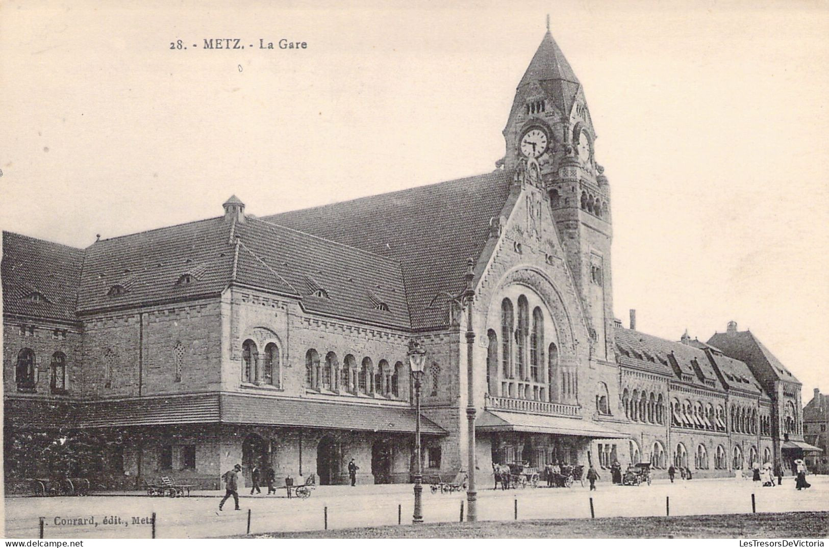 FRANCE - 57 - METZ - La Gare - Cartes Postales Anciennes - Metz