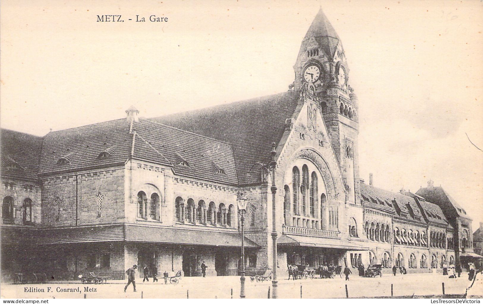 FRANCE - 57 - METZ - La Gare - Cartes Postales Anciennes - Metz