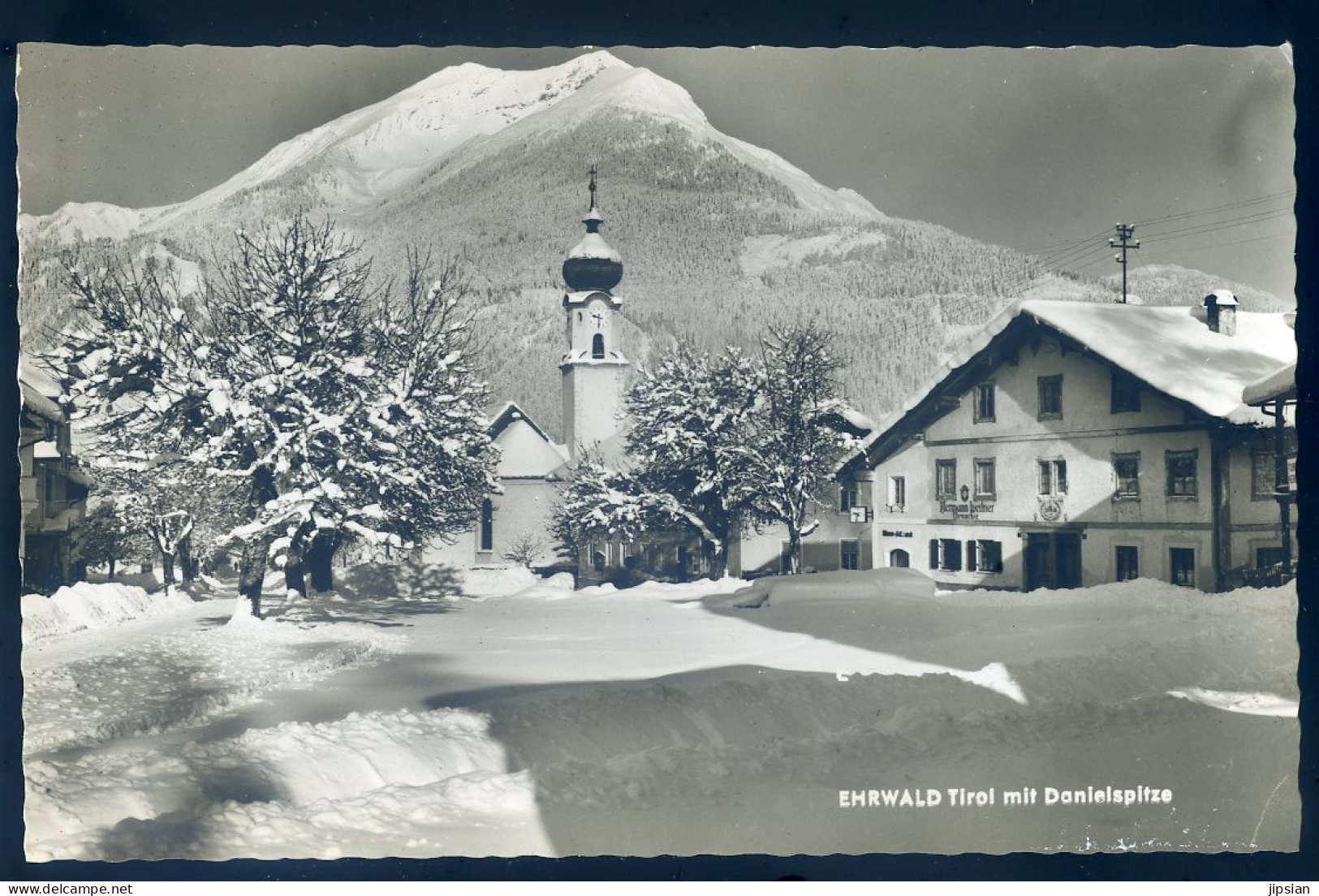 Cpsm Autriche Du Tyrol Tirol -- Ehrwald Tirol Gegen Mit Danielspitze   LANR49 - Ehrwald