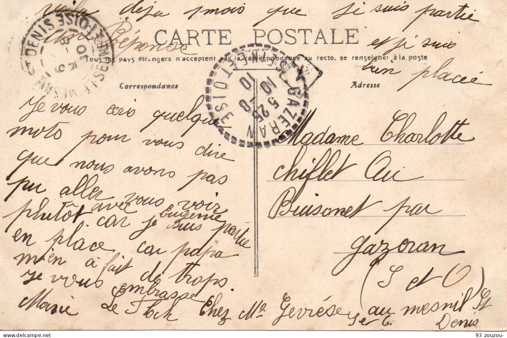 78. Chateau De Laverriere. Animée.   Carte Impeccable 1910 - La Verriere