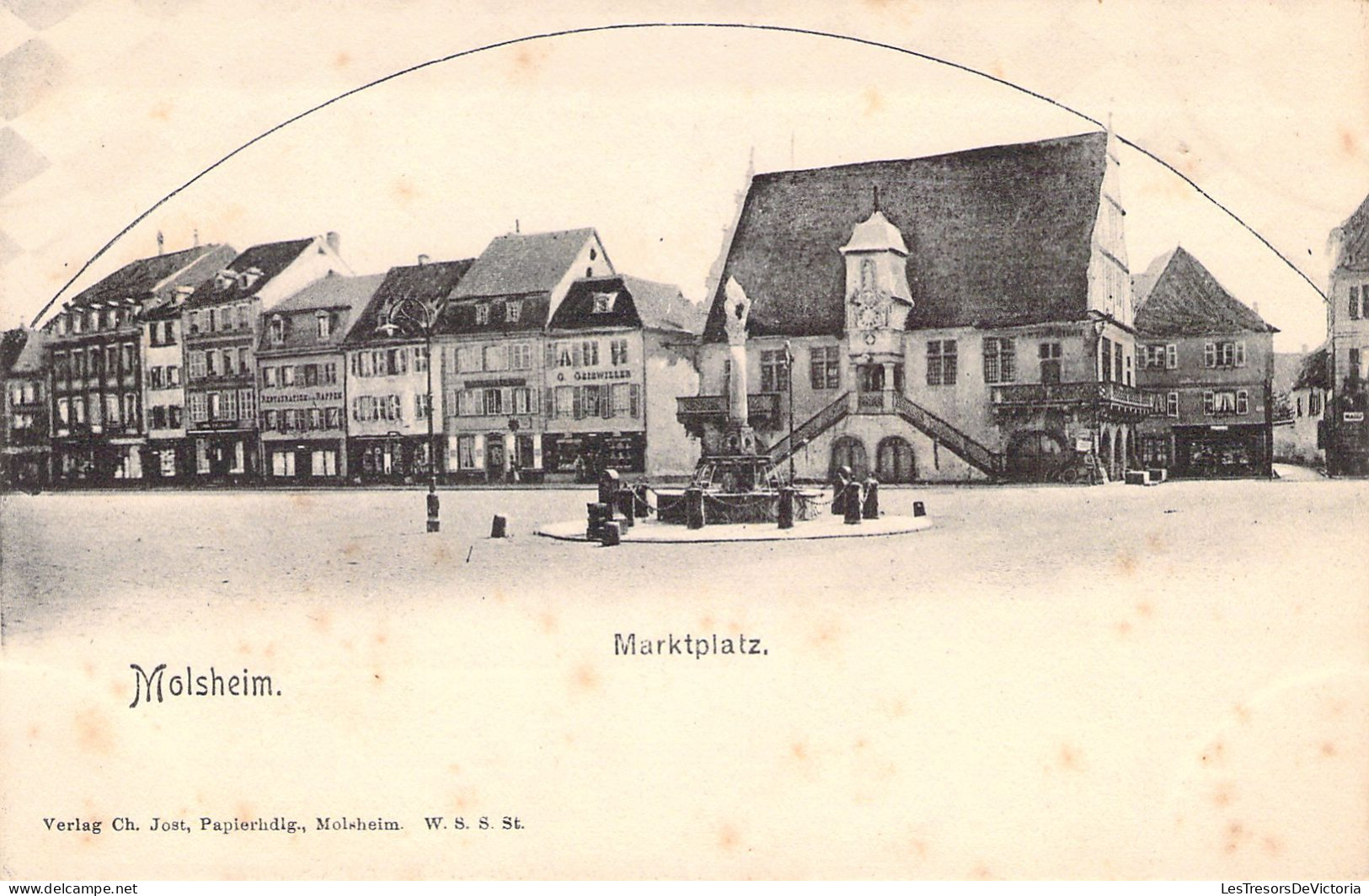 FRANCE - 67 - MOLSHEIM - Marktplatz - Cartes Postales Anciennes - Molsheim