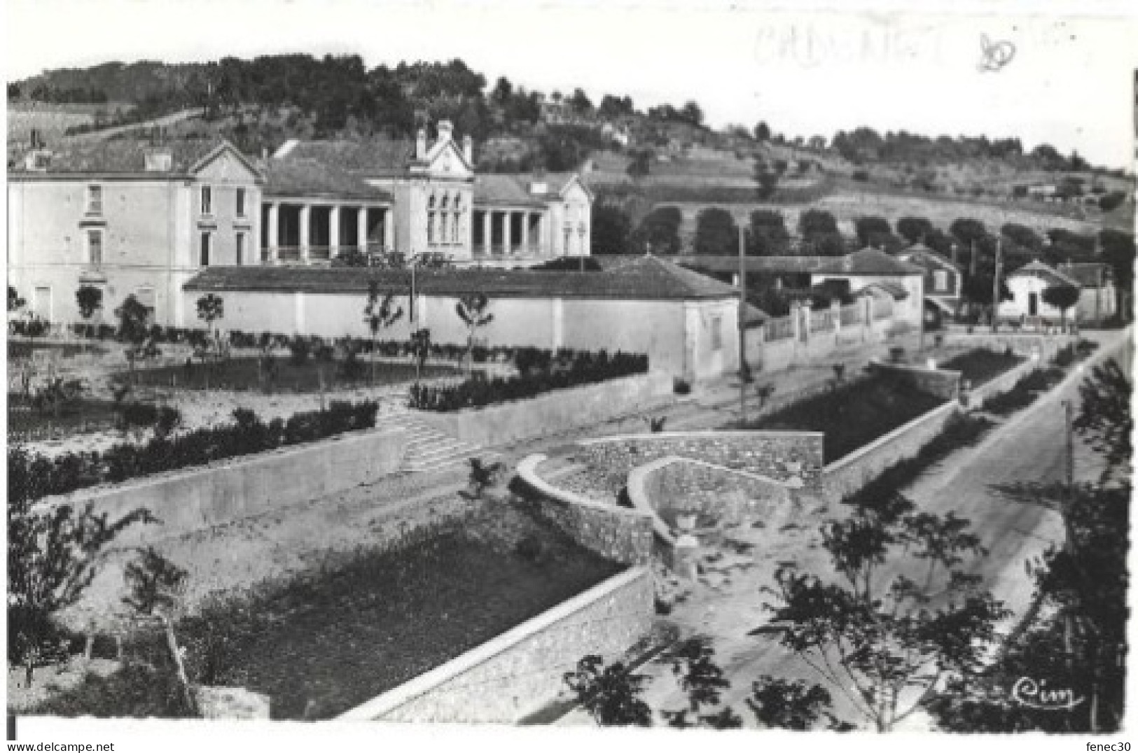 84 Cadenet Le Groupe Scolaire Et Les Jardins Publics - Cadenet