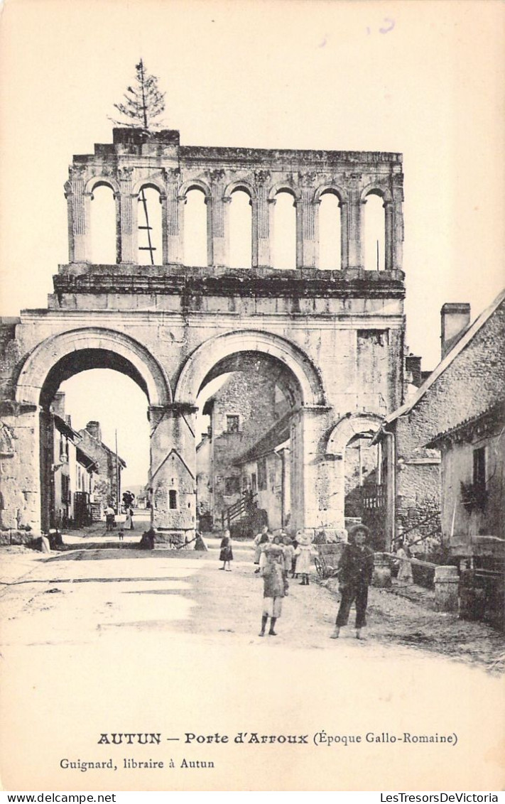 FRANCE - 71 - AUTUN - Porte D'Arroux - Cartes Postales Anciennes - Autun