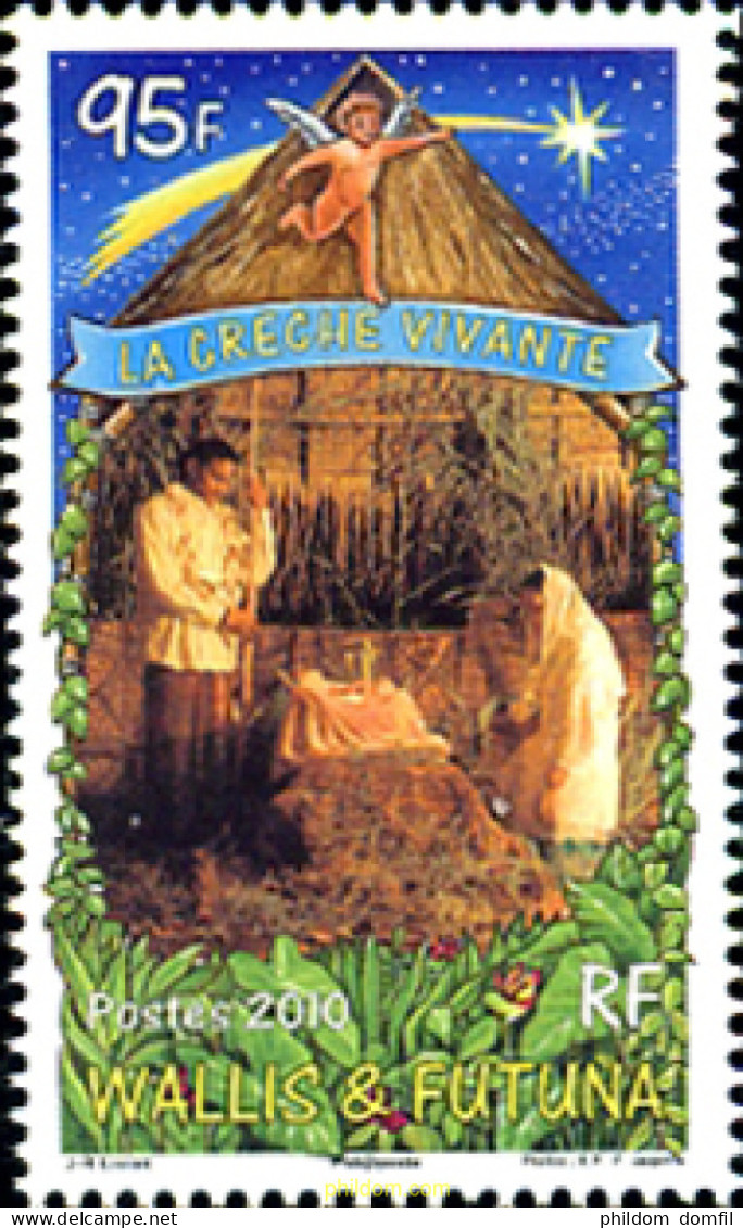 263198 MNH WALLIS Y FUTUNA 2010 NAVIDAD - Nuevos