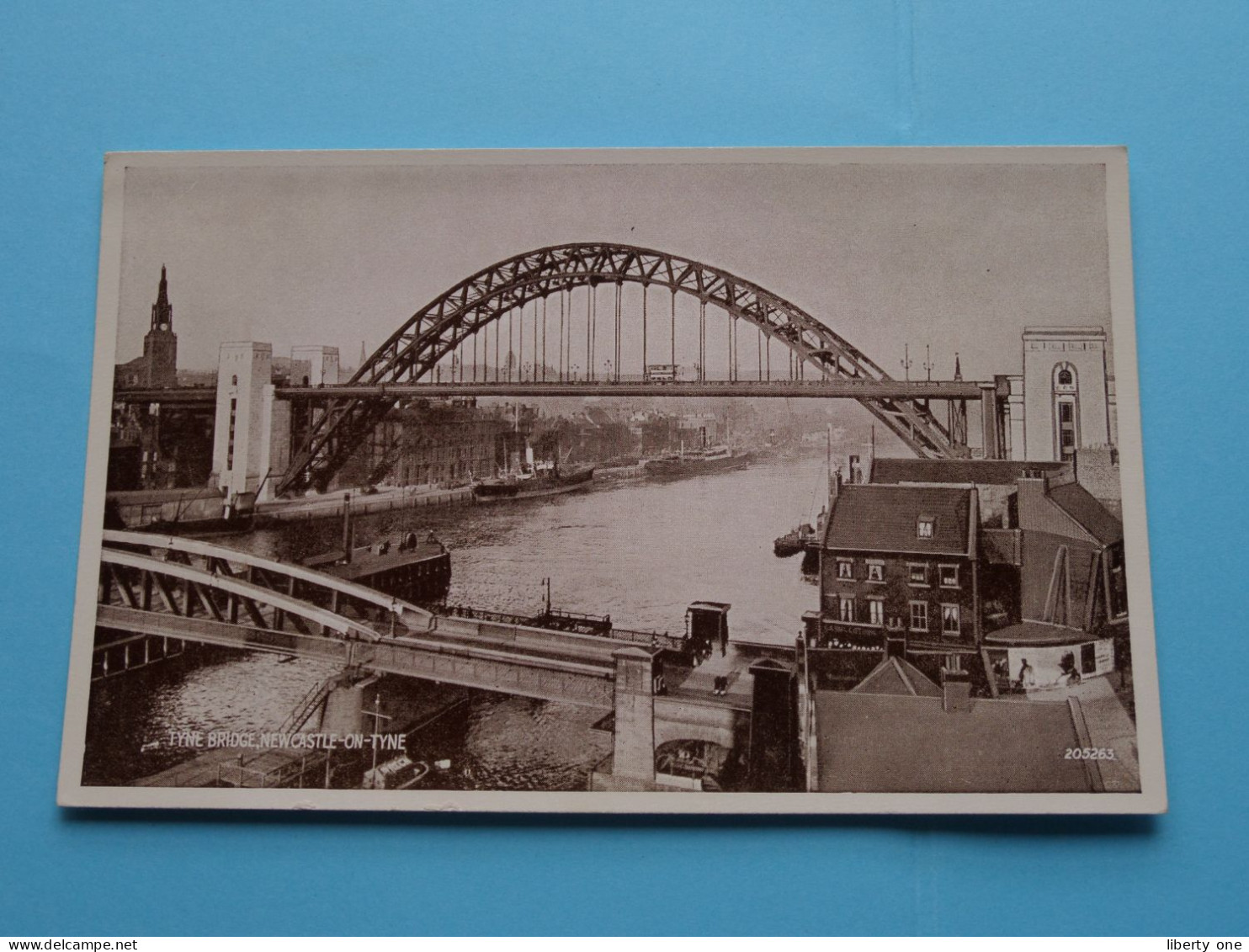 Tyne Bridge, Newcastle-on-Tyne ( Edit.: 205263 / Valentine ) Anno 19?? ( See / Voir Scans ) ! - Newcastle-upon-Tyne