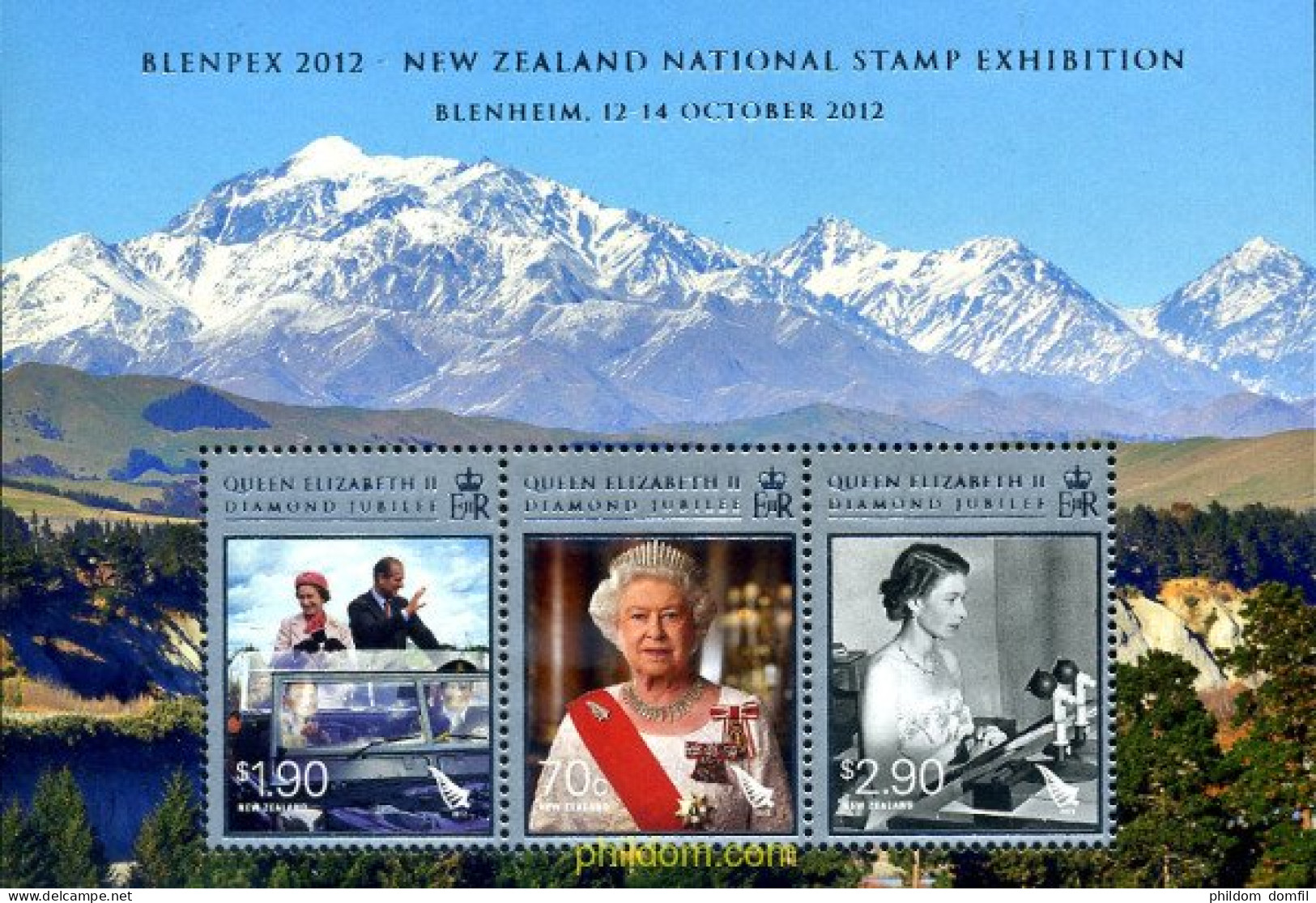 293431 MNH NUEVA ZELANDA 2012 - Autres & Non Classés