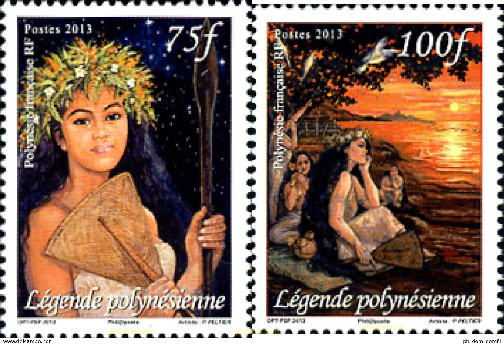 301296 MNH POLINESIA FRANCESA 2013 LEYENDA - Neufs