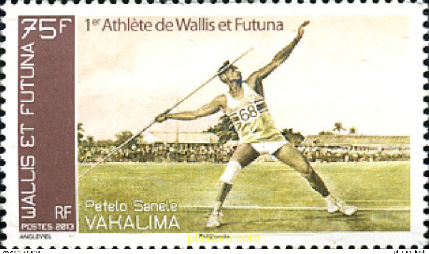 308675 MNH WALLIS Y FUTUNA 2013 ATLETA - Unused Stamps