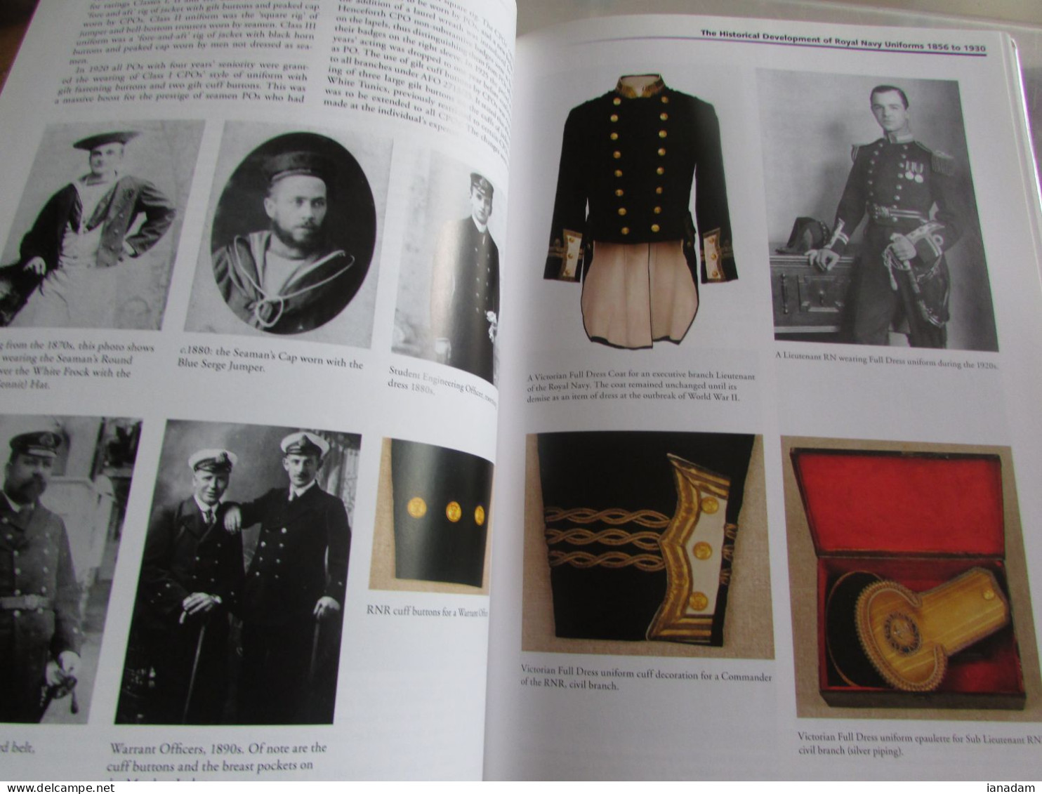 Royal Navy Uniforms 1930-1945 Hardcover Book