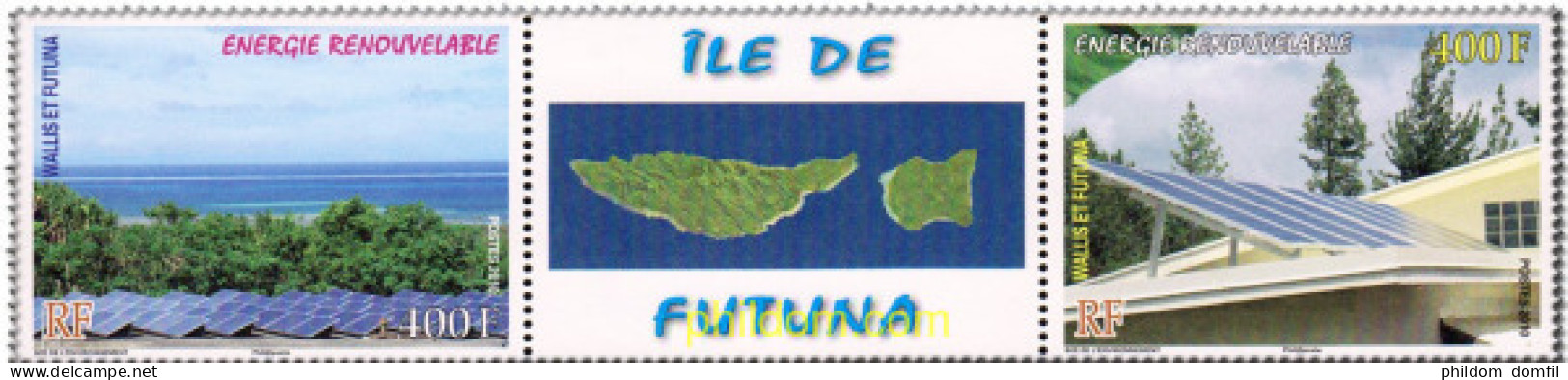 678003 MNH WALLIS Y FUTUNA 2010 ENERGIAS RENOVABLES - Unused Stamps