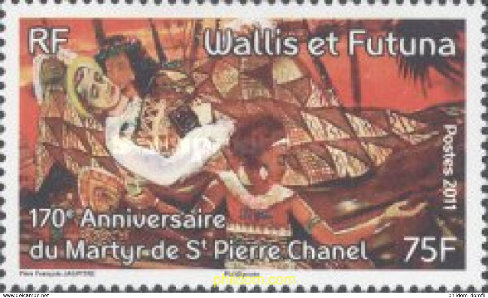 575260 MNH WALLIS Y FUTUNA 2011 MARTIRIO DE SAN PEDRO - Unused Stamps