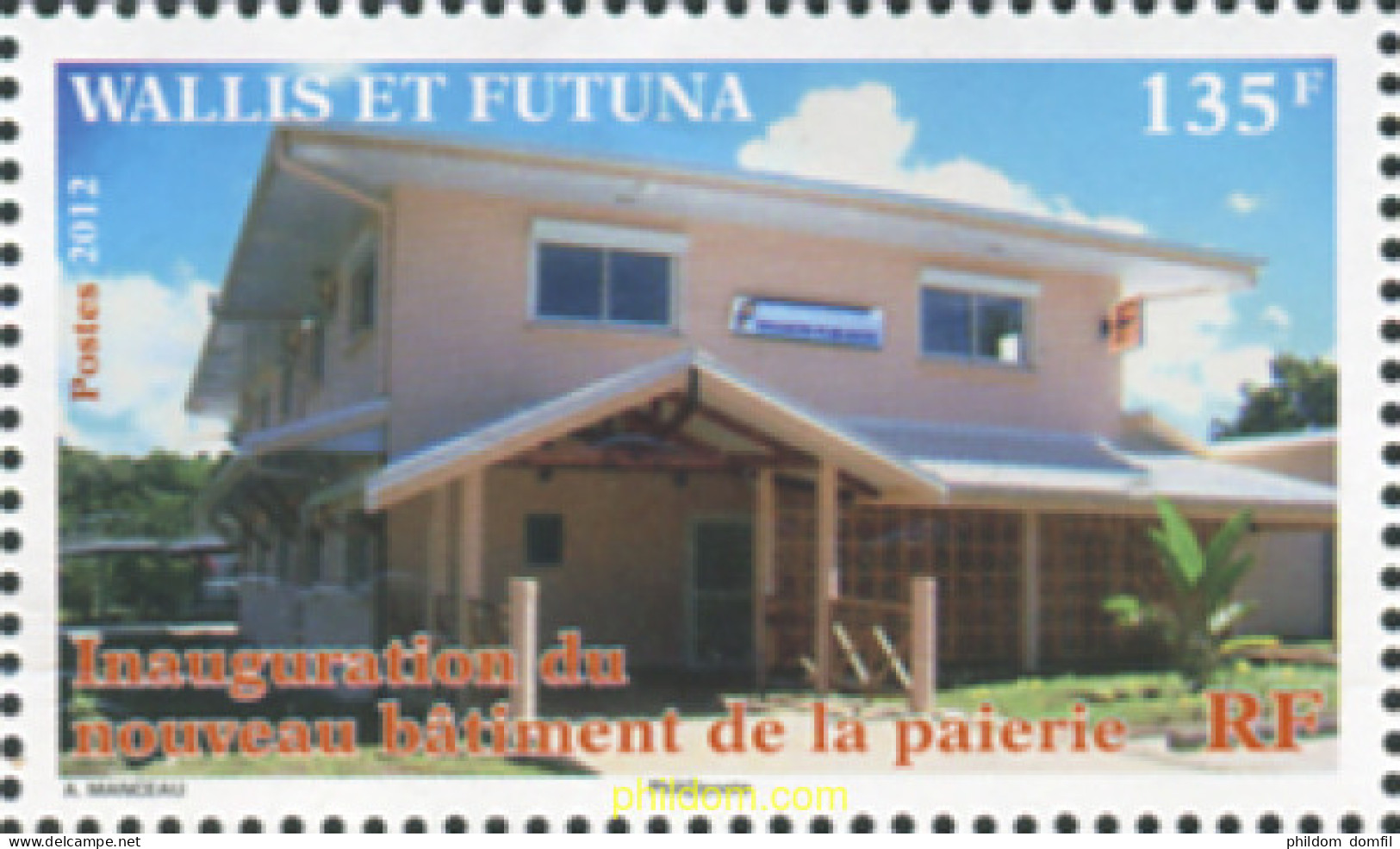 575337 MNH WALLIS Y FUTUNA 2012 INAUGURACION EDIFICIO - Neufs