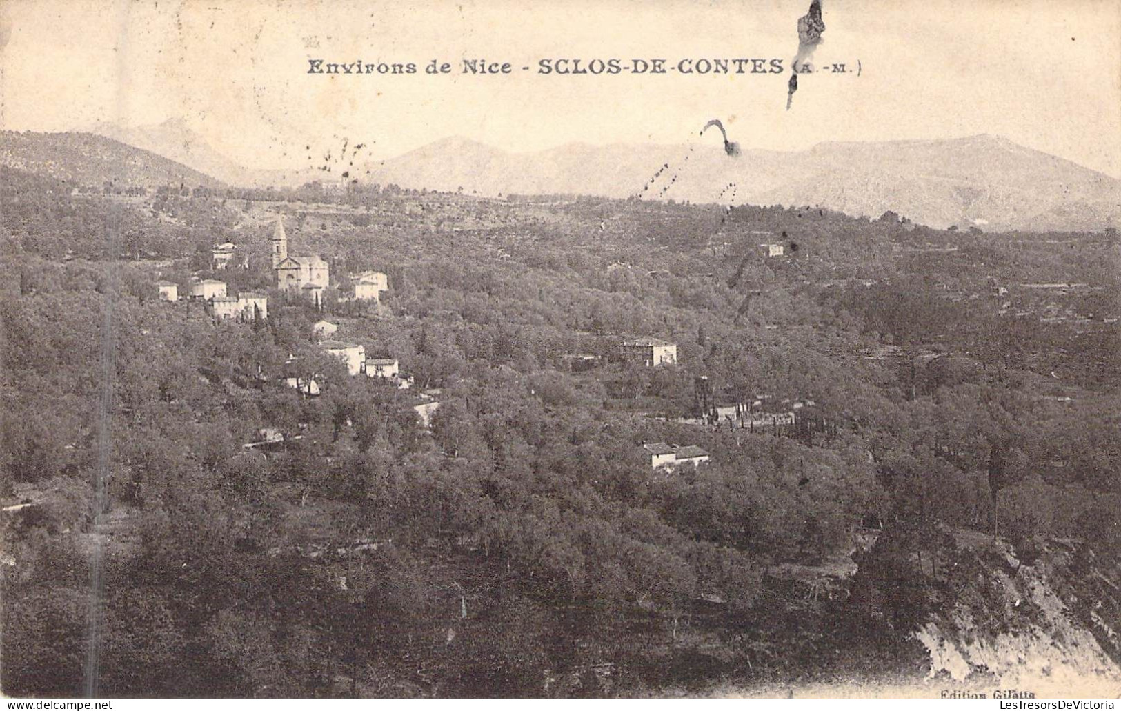 FRANCE - 06 - NICE - Sclos De Contes - Carte Postale Ancienne - Contes
