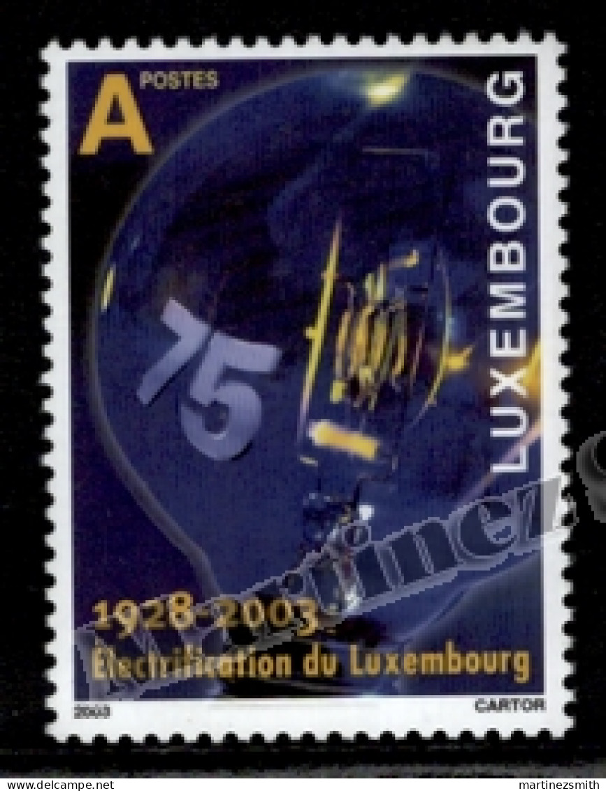 Luxembourg 2003 Yvert 1560, 75th Anniversary Electricity In Luxembourg - MNH - 1993-.. Jean