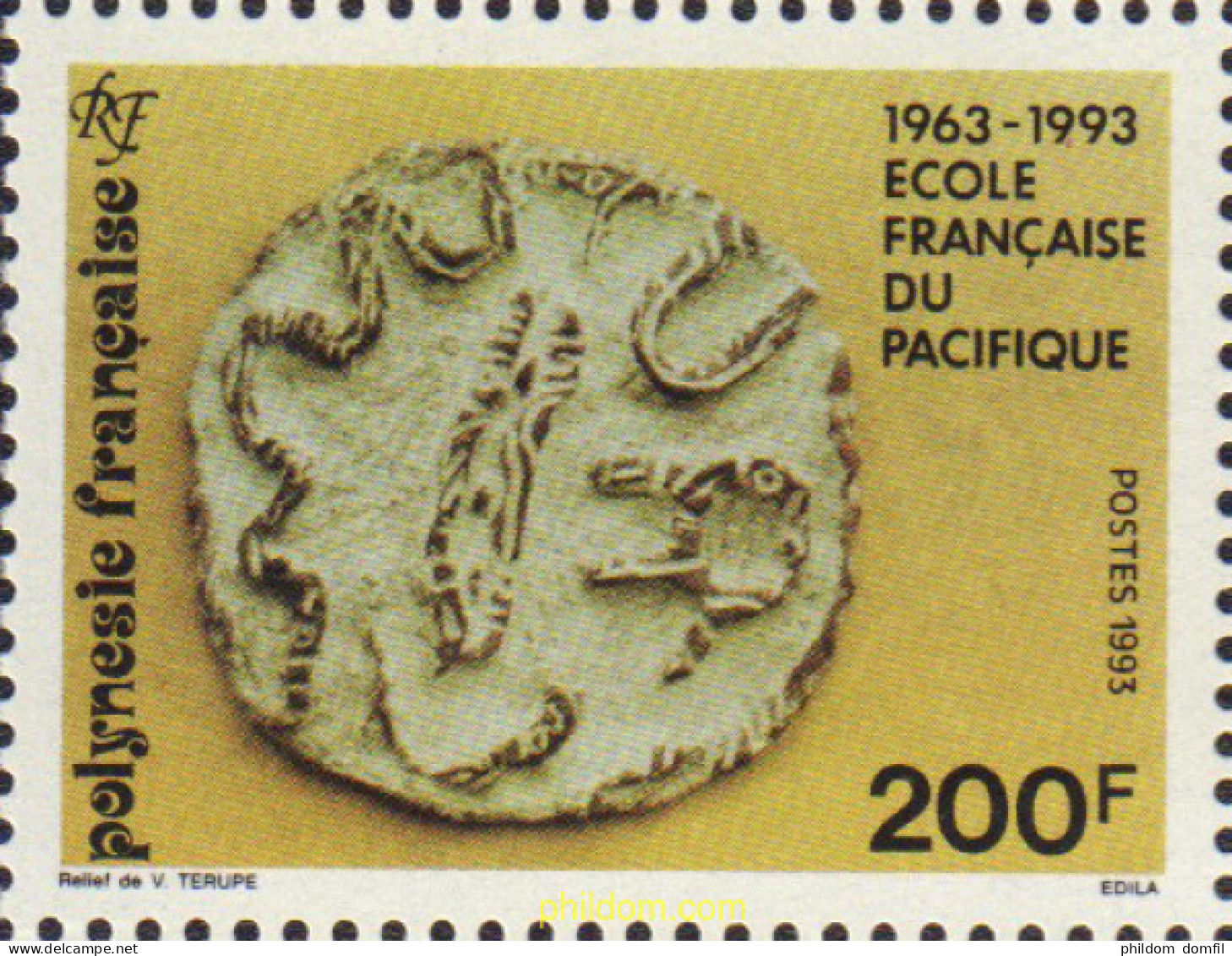 585017 MNH POLINESIA FRANCESA 1993 ESCUELA FRANCESA EN EL PACIFICO - Neufs