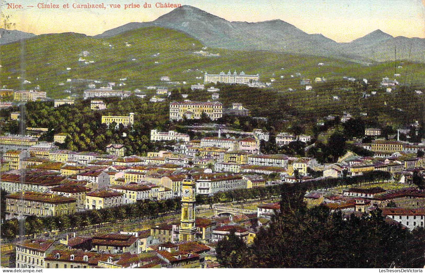 FRANCE - 06 - NICE - Cimiez Et Carabacel - Vue Prise Du Château - Carte Postale Ancienne - Other & Unclassified