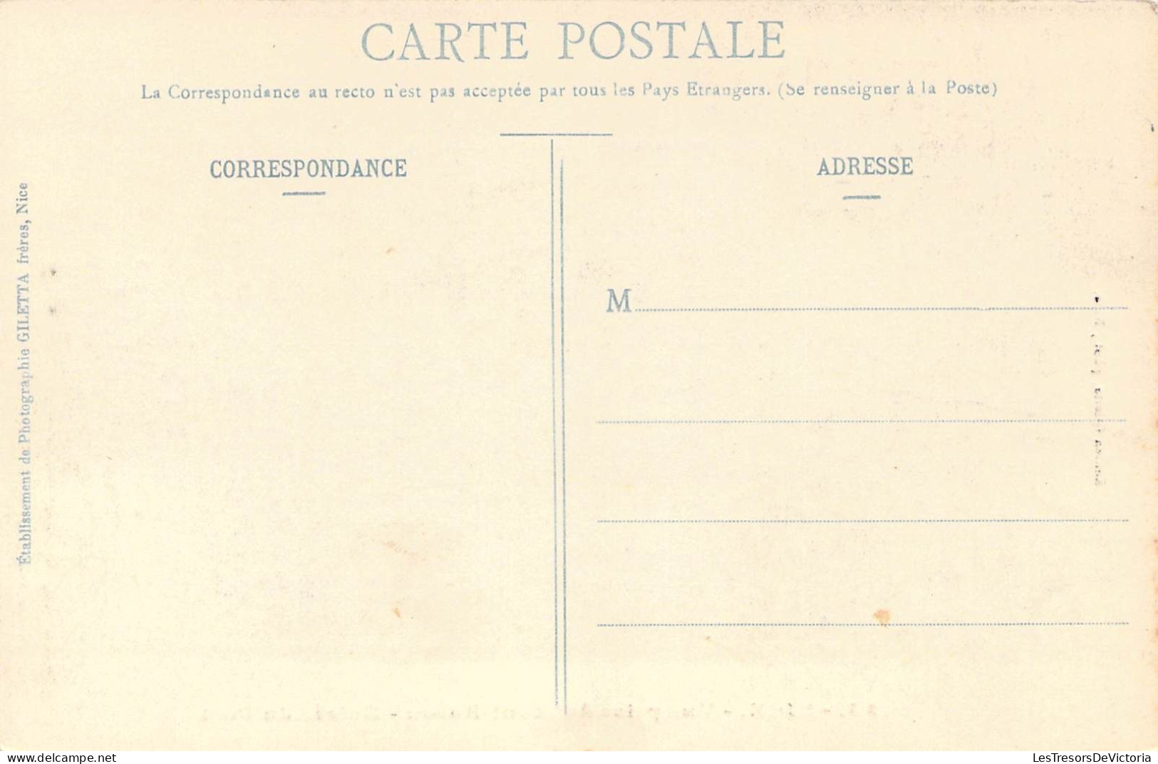 FRANCE - 06 - NICE - Vue Prise Du Mont Boron- Entrée Du Port - Edition Giletta - Carte Postale Ancienne - Other & Unclassified
