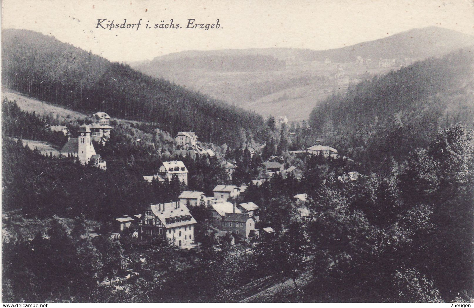 Kipsdorf  -   Postcard   Used   ( L 347 ) - Kipsdorf