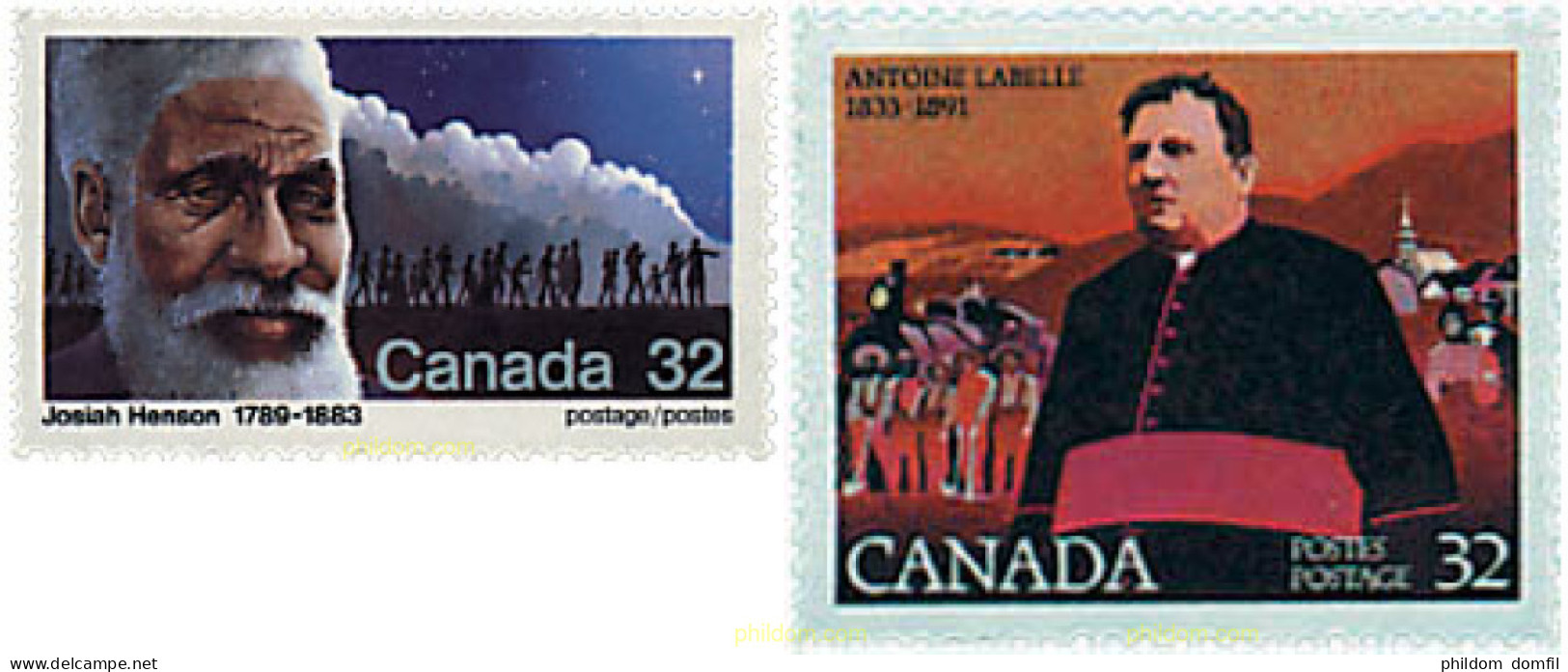 58017 MNH CANADA 1983 REFORMADORES SOCIALES - Sonstige & Ohne Zuordnung