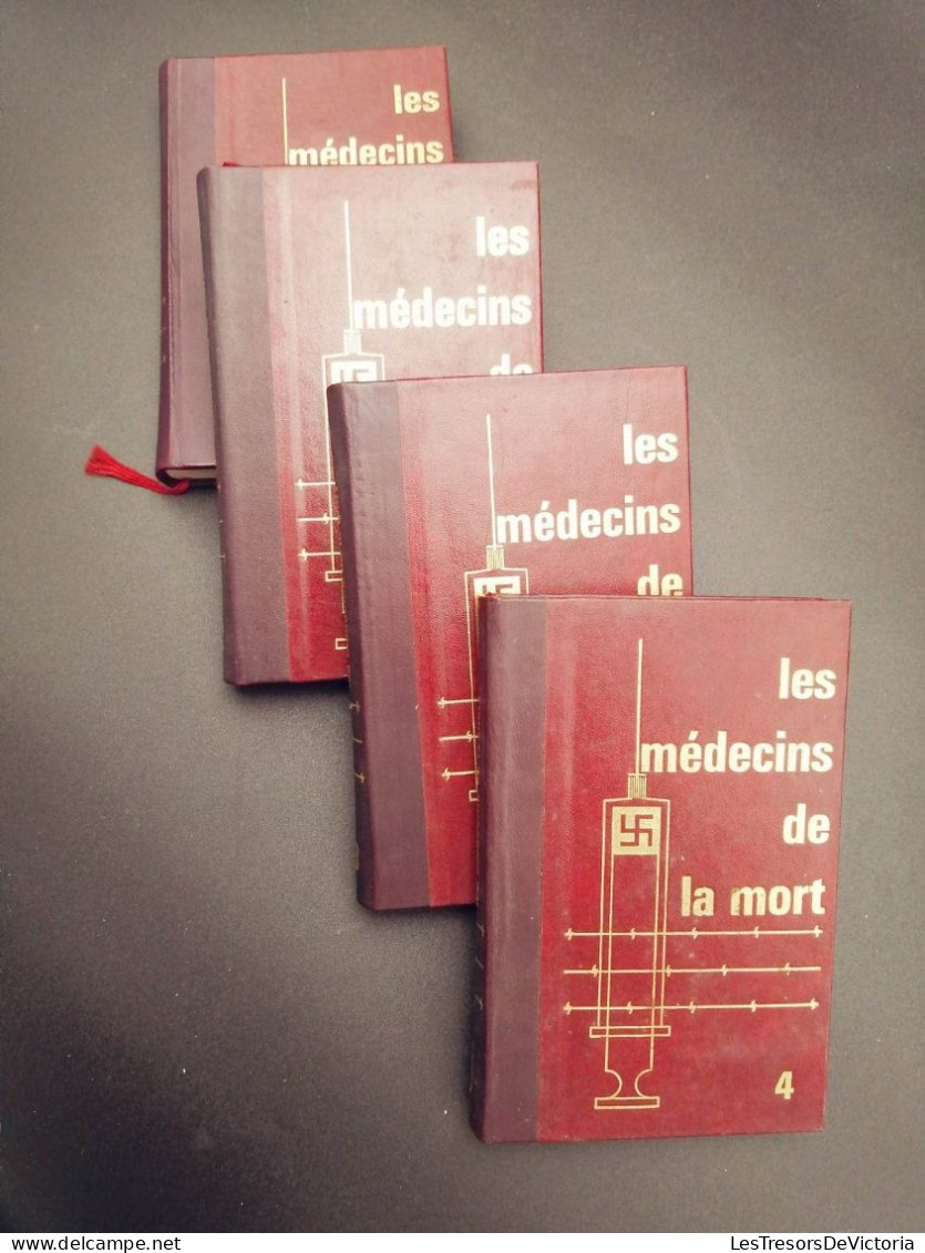 Les Médecins De La Mort - Lot De 4 Livres/thomes - Philippe Aziz - Ouvrage Publie Sous La Direction De Jean Baumont - Loten Van Boeken