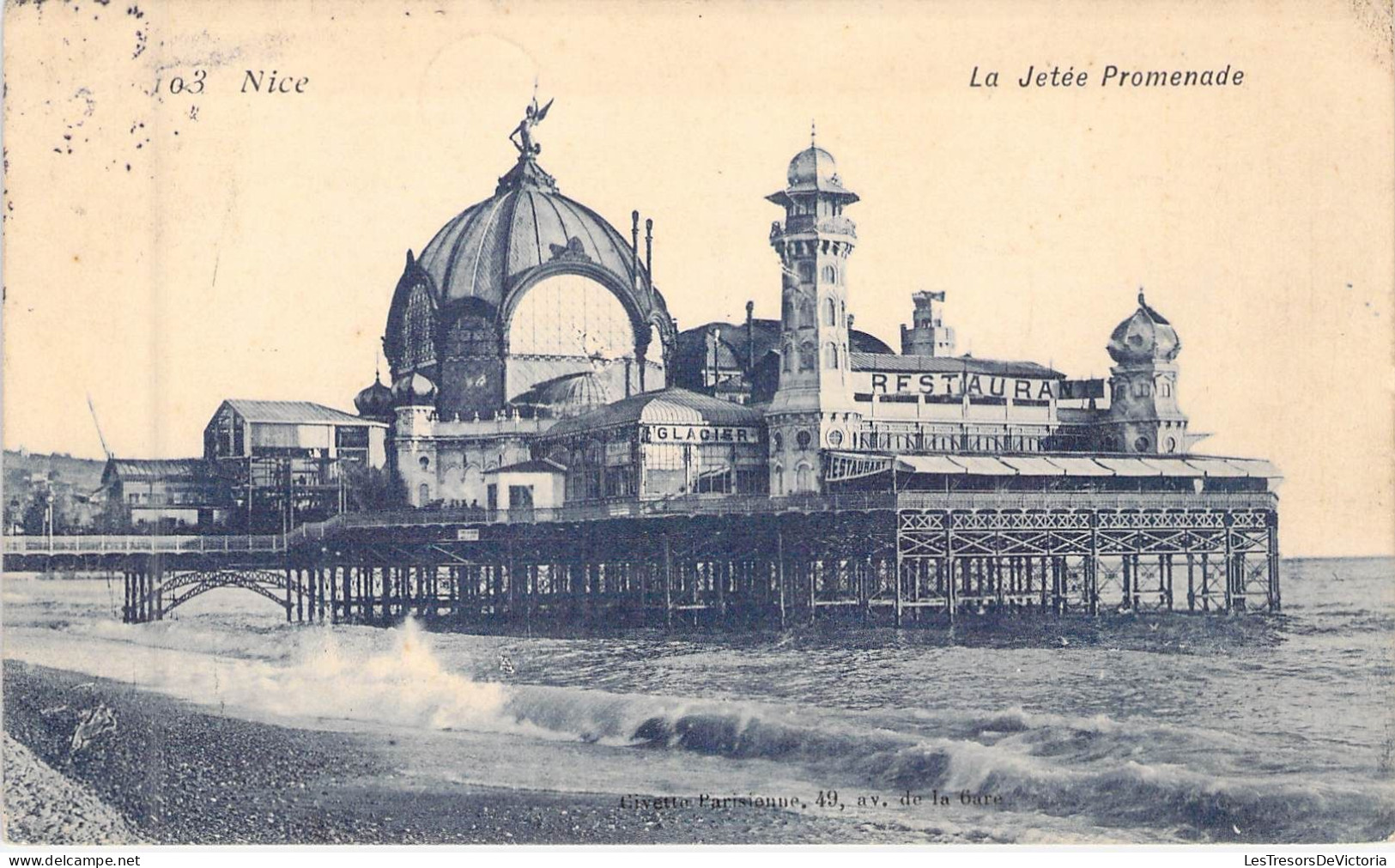 FRANCE - 06 - NICE - La Jetée Promenade - Carte Postale Ancienne - Autres & Non Classés