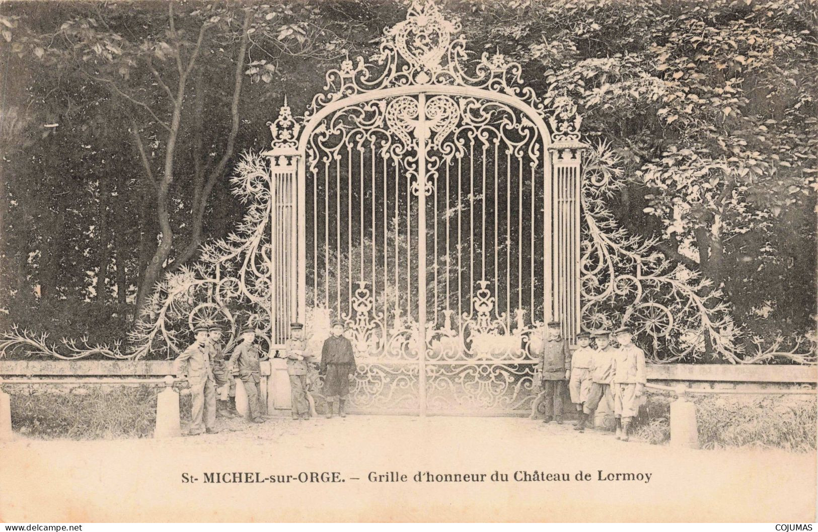 91 - ST MICHEL SUR ORGE - S12399 - Grille D'Honneur Du Château De Lormoy - L1 - Saint Michel Sur Orge