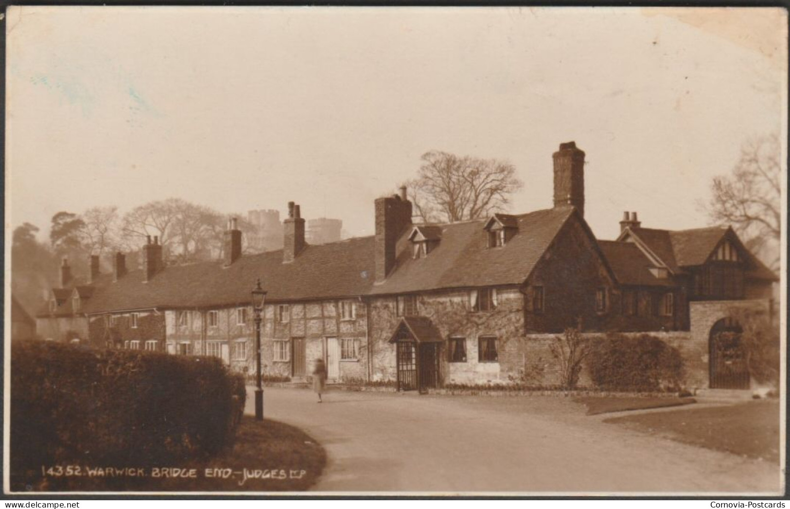 Bridge End, Warwick, Warwickshire, 1941 - Judges RP Postcard - Warwick