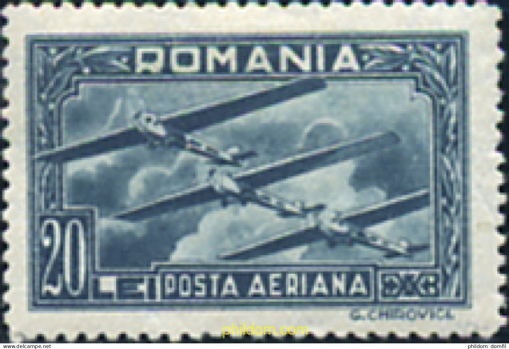 356209 HINGED RUMANIA 1931 AVIONES Y PAISAJES - Sonstige & Ohne Zuordnung