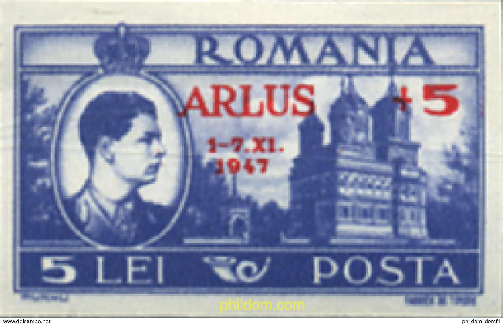 678220 HINGED RUMANIA 1947 DIA DEL AHORRO - Other & Unclassified